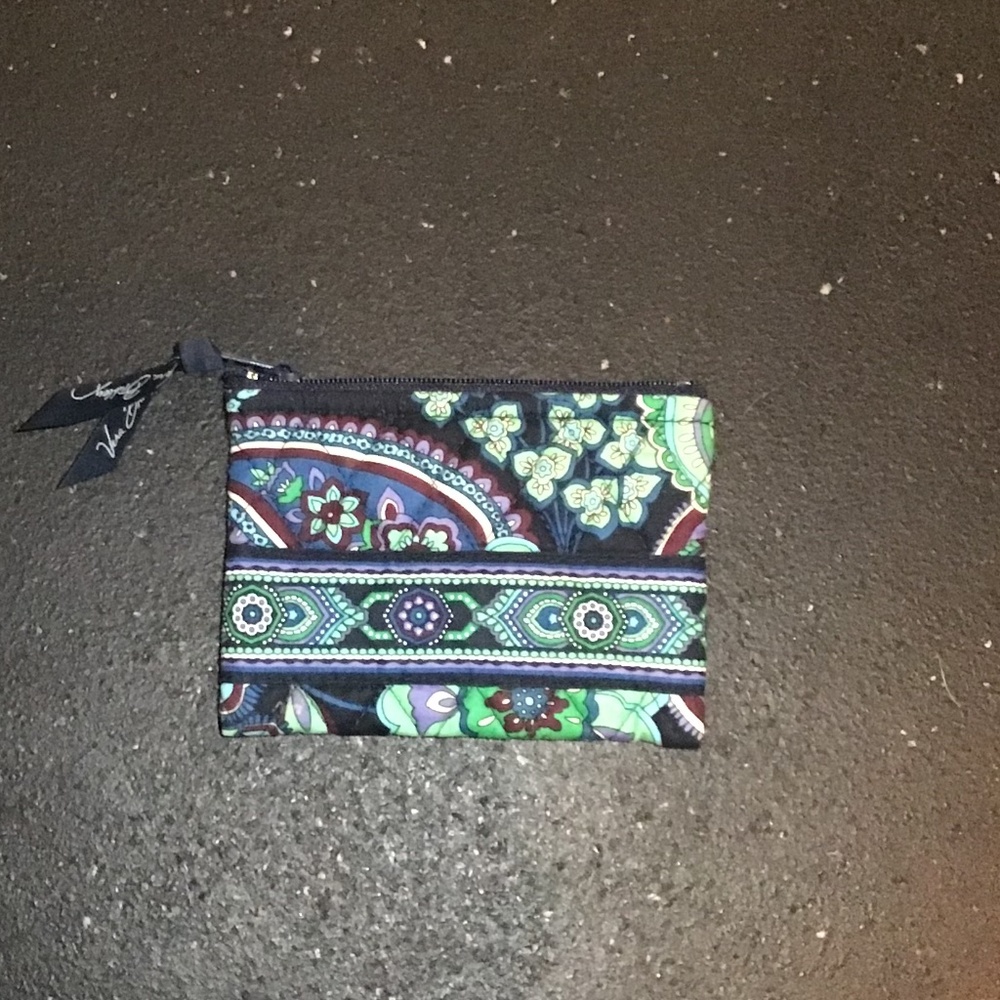 Vera  Bradley Rhythm and Blues Coin Purse